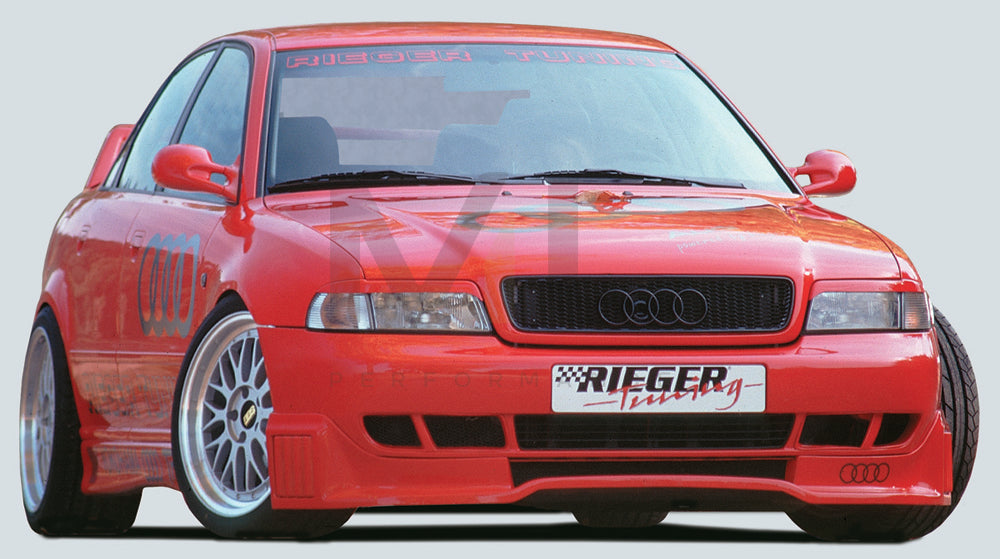 Rieger 00055011 Audi B5 A4 Front Splitter 3 | ML Performance UK Car Parts