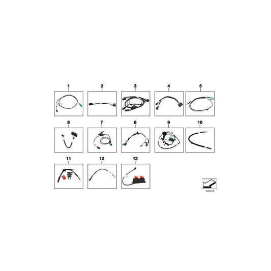 Genuine BMW 61118344966 BMW Wiring Harness, Adapter STARTING AID (Inc.  & M4 GT4) | ML Performance UK Car Parts