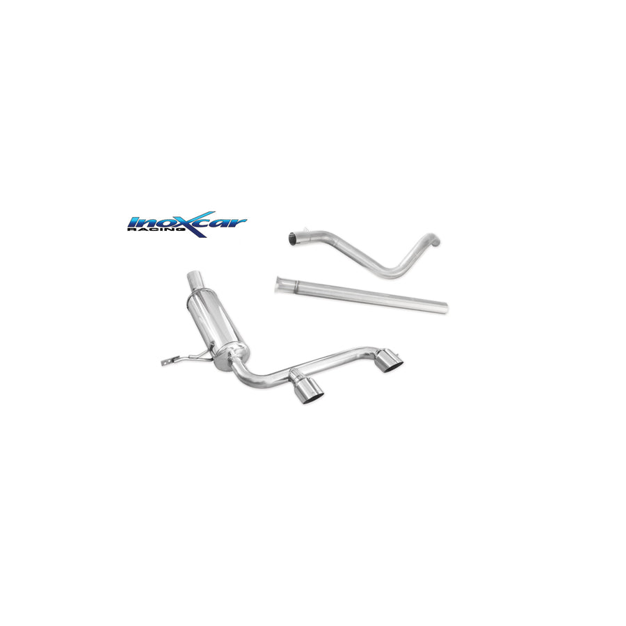 InoXcar CATBACK.07 Renault Megane II Exhaust System | ML Performance UK Car Parts