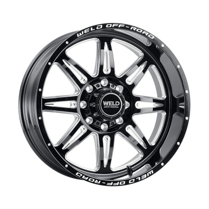 Weld W13220098475 Cheyenne W132 Wheel 22x10 6x135 ET-18 BS4.75 Gloss Black MIL