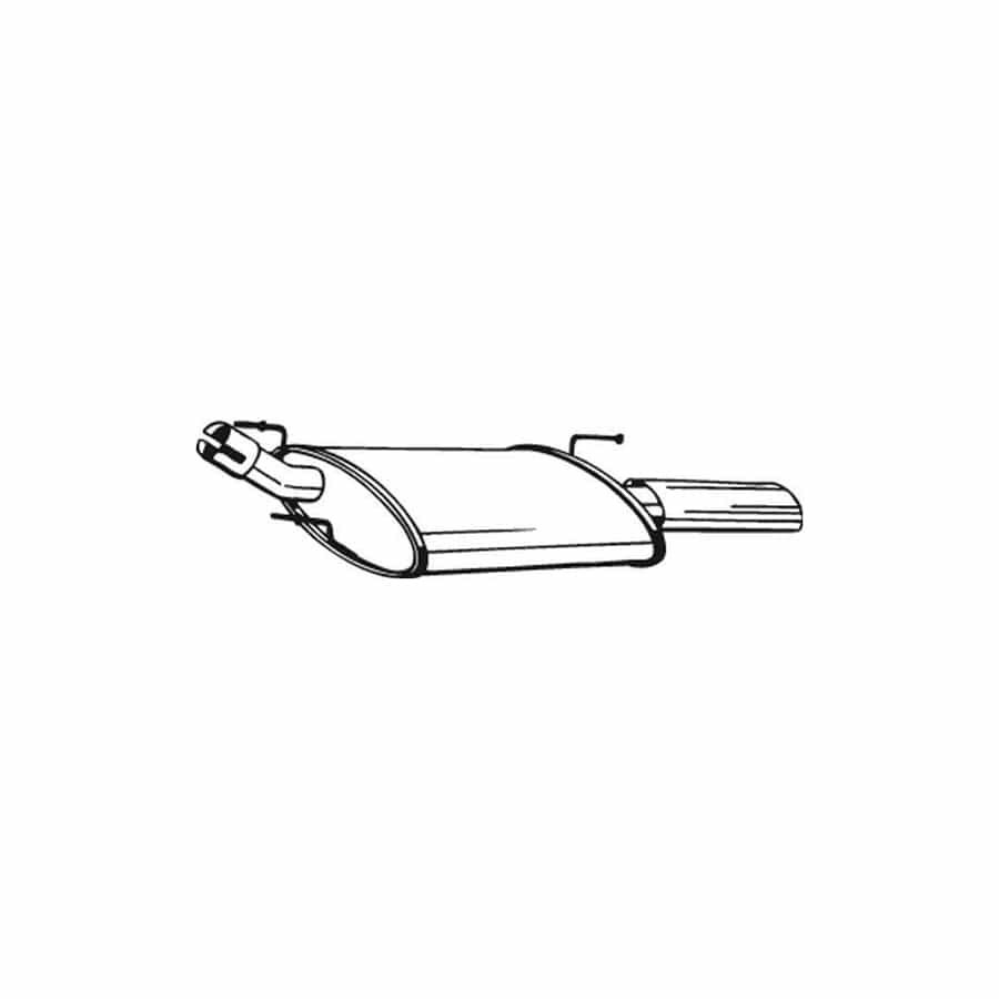 Bosal 154-327 Rear Silencer For Ford Puma