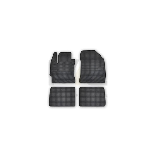 FROGUM Tailored 402423 Floor mat set for TOYOTA Corolla XI Saloon (E160) Elastomer, Front and Rear, Quantity: 4, Black | ML Performance Car Parts