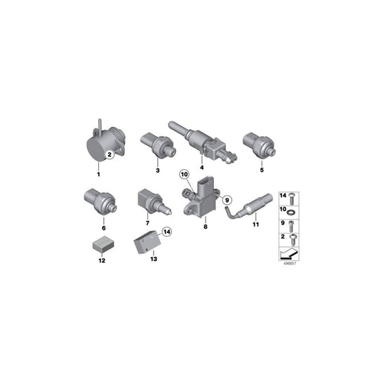 Genuine BMW 35208281821 BMW Fillister Head Screw M3X16 10.9 (Inc.  & M6 GT3) | ML Performance UK Car Parts