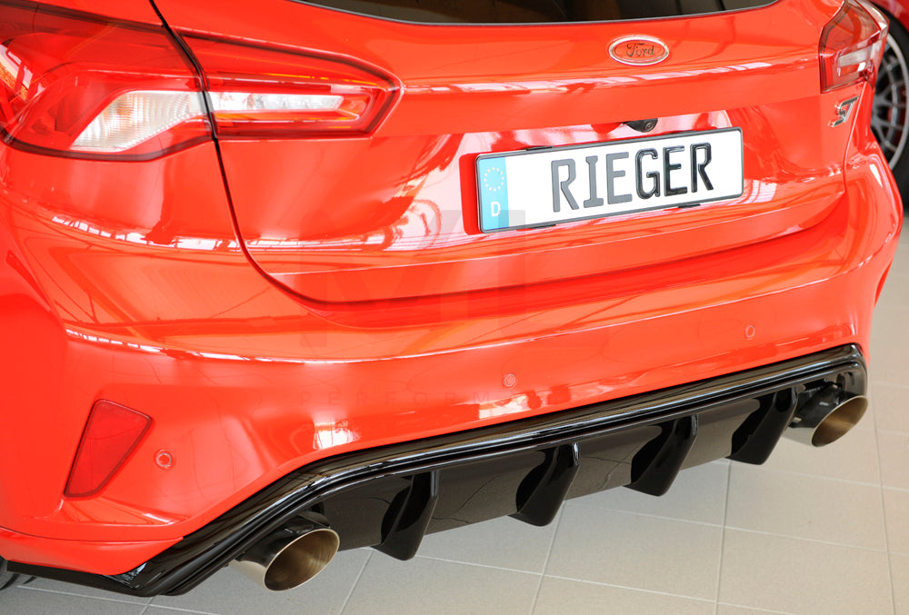 Rieger 00088216 Ford DEH Focus 4 Rear Diffuser (Inc. Focus 4 ST) 9 | ML Performance UK Car Parts