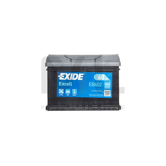 Exide Excel 075 Car Battery - 3 Year Guarantee | ML Performance UK Car Parts