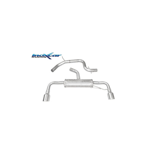InoXcar CATBACK.VW4 VW Golf 6 Exhaust System | ML Performance UK Car Parts