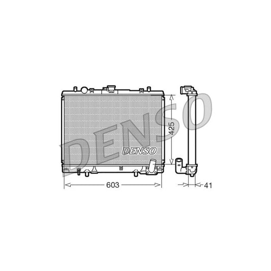 Denso DRM45019 Drm45019 Engine Radiator For Mitsubishi L 200 | ML Performance UK