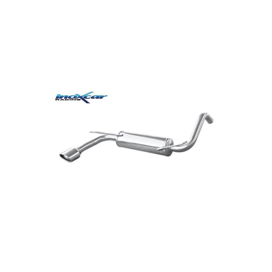 InoXcar CIC1.01.120 Citroen C1 Stainless Steel Rear Exhaust | ML Performance UK Car Parts