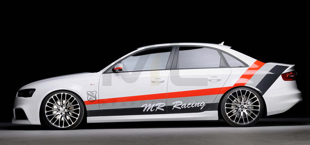 Rieger 00055533 Audi B8 B81 Side Skirt (A4 & S4) 3 | ML Performance UK Car Parts
