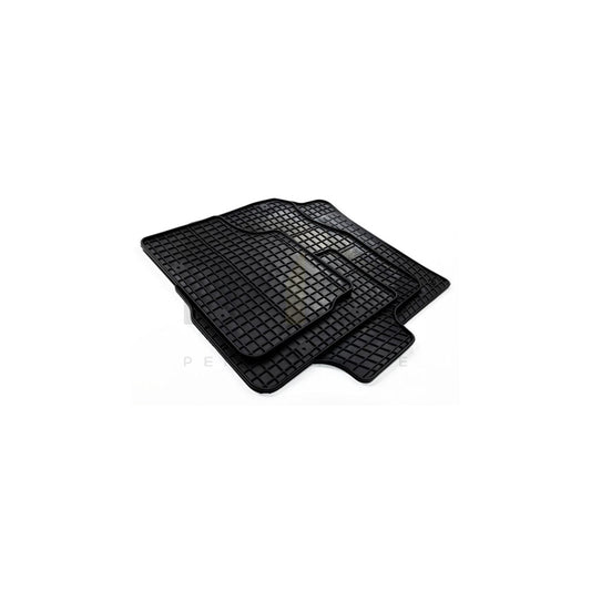 FROGUM Tailored 410374 Floor mat set for NISSAN Qashqai / Qashqai+2 I (J10, NJ10) Elastomer, Front and Rear, Quantity: 4, Black | ML Performance Car Parts
