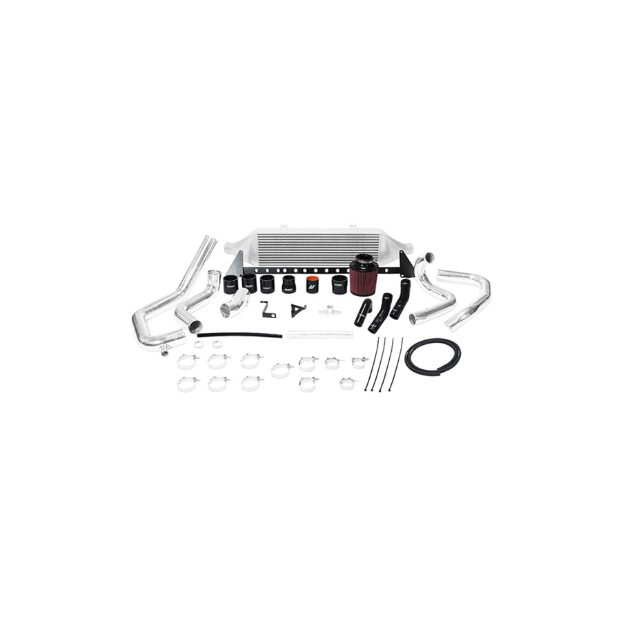 Mishimoto MMINT-STI-08AISL 08+ Subaru WRX STI Front-Mount Intercooler Kit w/ Air Box - Silver
