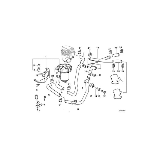 Genuine BMW 11721435637 E31 Air Pump (Inc. 850Ci) | ML Performance UK Car Parts