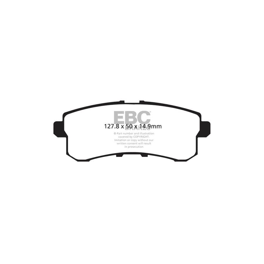 EBC PDKR986 Nissan Patrol Ultimax Rear Brake Pad & Plain Disc Kit 2 | ML Performance UK Car Parts