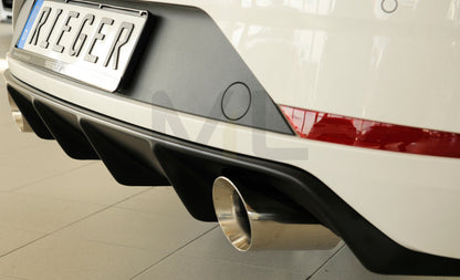 Rieger 00027036 SEAT 5F Leon FR Rear Diffuser 7 | ML Performance UK Car Parts
