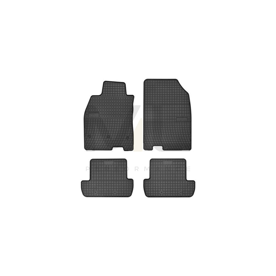 FROGUM Tailored 0753 Floor mat set for RENAULT MEGANE Elastomer, Front and Rear, Quantity: 4, Black | ML Performance Car Parts