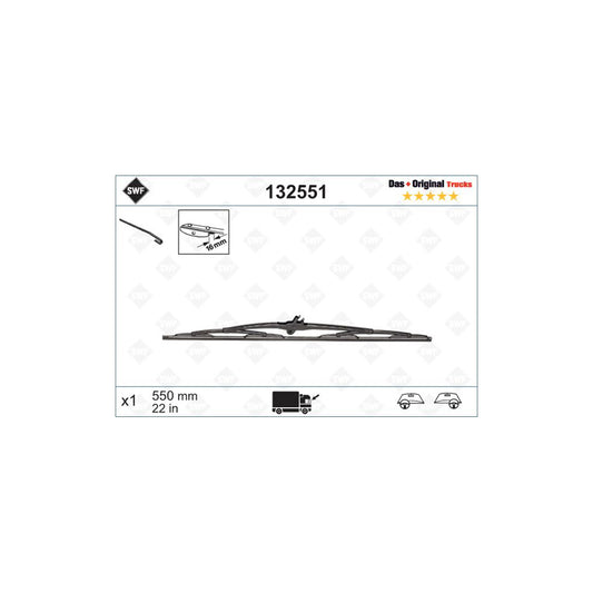 Swf Original 132551 Wiper Blade | ML Performance UK Car Parts
