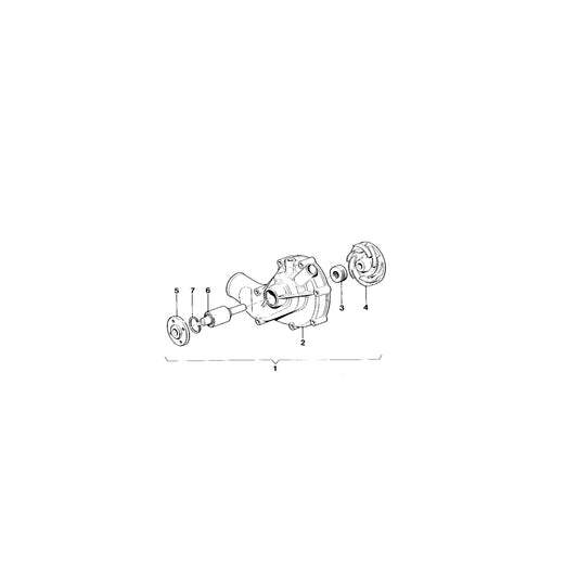 Genuine BMW 11511304302 E26 Rotor (Inc. M1) | ML Performance UK Car Parts