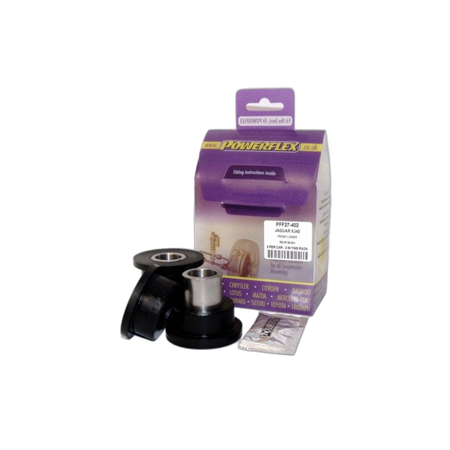 Powerflex PFF27-402 Jaguar (Daimler) Front Lower Wishbone Rear Bush (Inc. XJ6,  XJ6R - X300, X306, XJ40) | ML Performance UK Car Parts