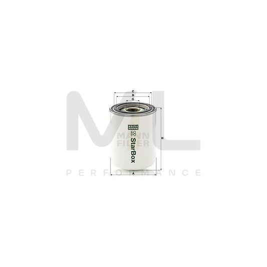 MANN-FILTER LB 1374/21 Filter, compressed air system  | ML Performance Car Parts