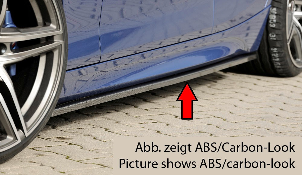 Rieger 00035052 BMW F20 Left Side Skirt Splitter 1 |ML Performance UK Car Parts