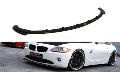 Maxton Design BM-Z4-85-FD1T Front Splitter V.1 BMW Z4 E85 / E86 (Pre-Facelift) | ML Performance UK Car Parts