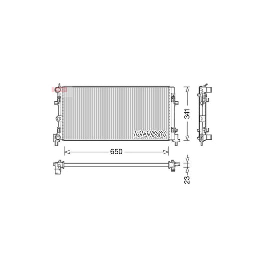 Denso DRM02015 Drm02015 Engine Radiator | ML Performance UK