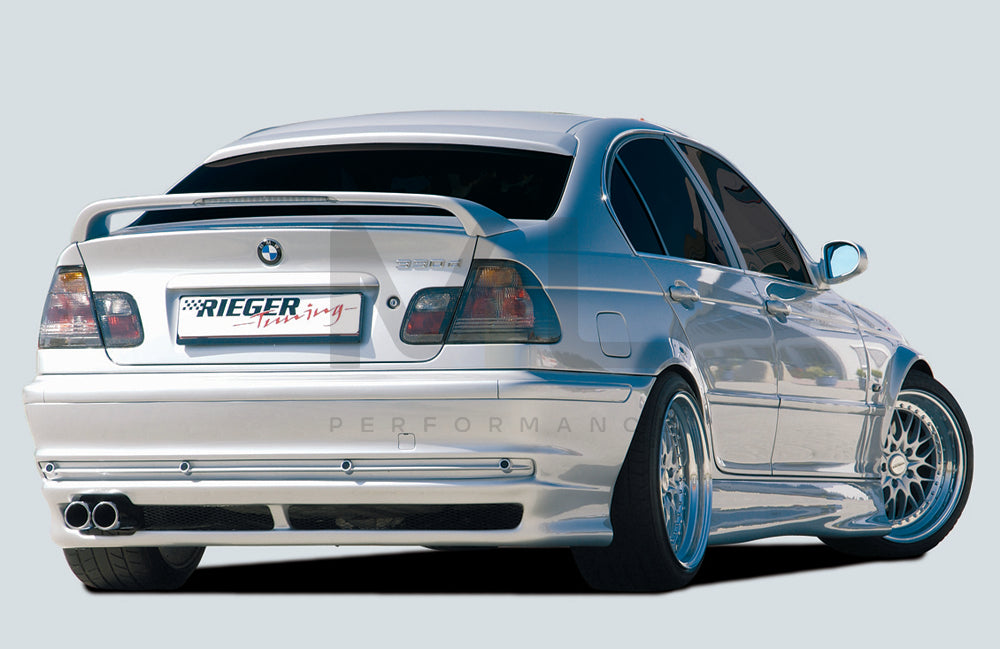 Rieger 00050106 BMW 3 Series E46 Rear Diffuser 2 | ML Performance UK Car Parts