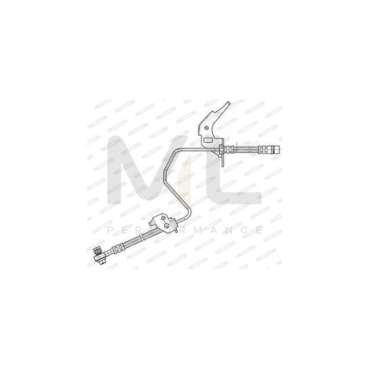 FERODO FHY2606 Brake Hose 530mm, ???10 | ML Performance Car Parts