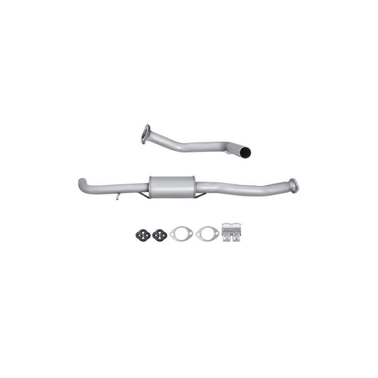 Hella 8LC 366 025-171 Middle Silencer For Mazda 323C IV Hatchback (BG)