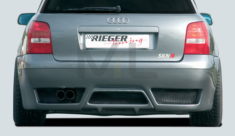Rieger 00055057 Audi B5 A4 Rear Bumper 1 | ML Performance UK Car Parts