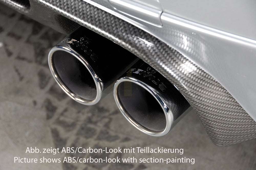 Rieger 00099568 BMW 3 Series E92 E93 Rear Diffuser 6 | ML Performance UK Car Parts