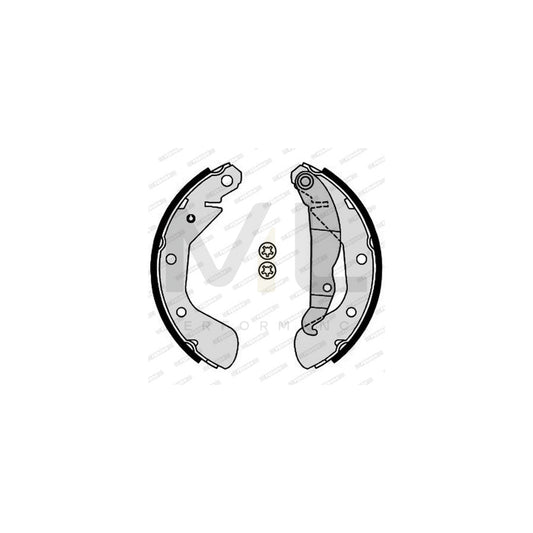 FERODO FSB4184 Brake Shoe Set with handbrake lever, PREMIER | ML Performance Car Parts