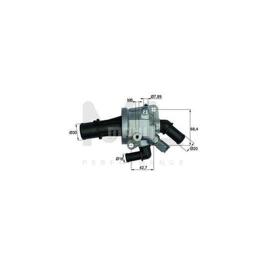 MAHLE ORIGINAL TM 4 109 Engine thermostat Opening Temperature: 109��C, with seal | ML Performance Car Parts