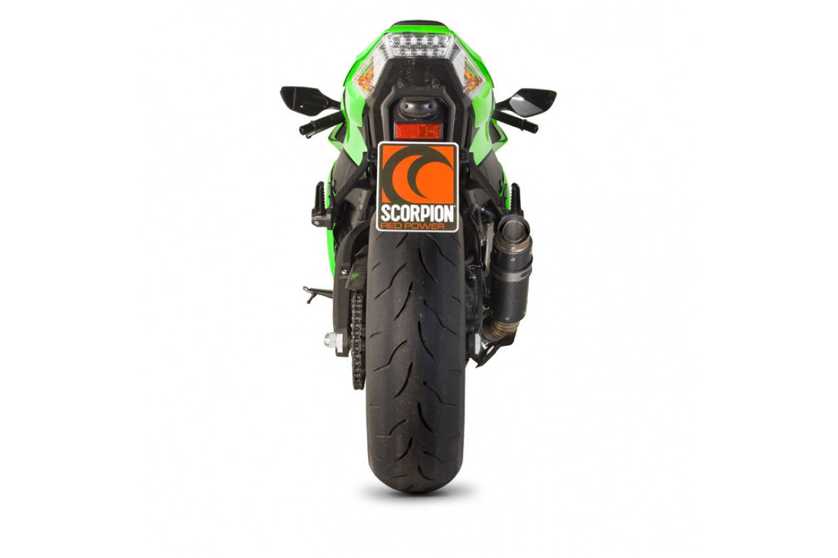 Scorpion KA1002CEM Kawasaki Ninja ZX-10R Rp1-Gp Slip-On - Carbon Fibre Sleeve | ML Performance UK UK