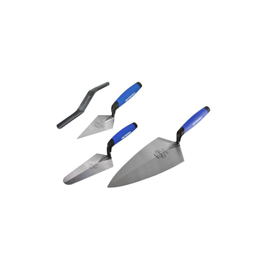 Faithfull FAIPTFSET4 Prestige Professional Brick Trowel Set, 4 Piece | ML Performance UK
