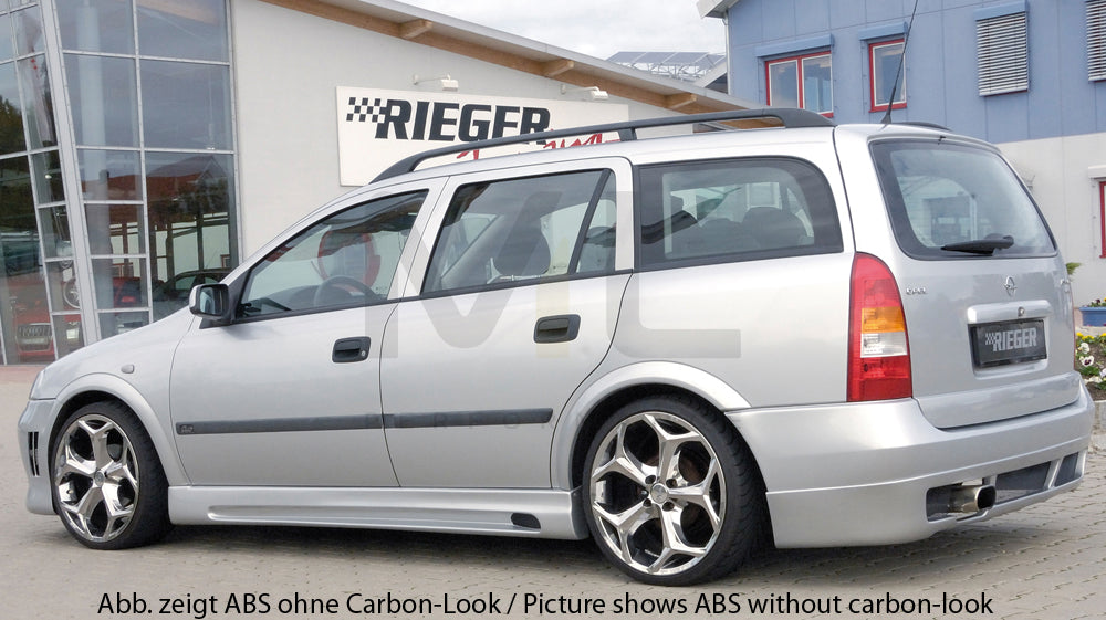 Rieger 00099302 Opel Astra G Side Skirt 2 | ML Performance UK Car Parts