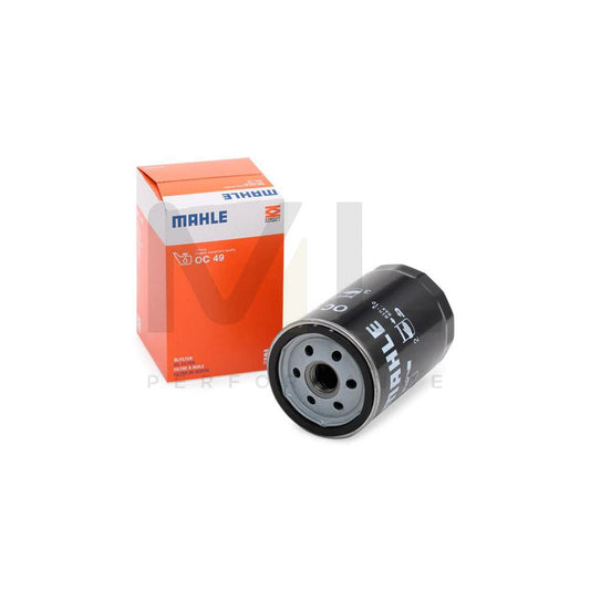 MAHLE ORIGINAL OC 49 Oil Filter Spin-on Filter, with one anti-return valve | ML Performance Car Parts