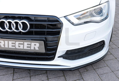 Rieger 00088115 Audi 8V Front Splitter (A3 & S3) 7 | ML Performance UK Car Parts
