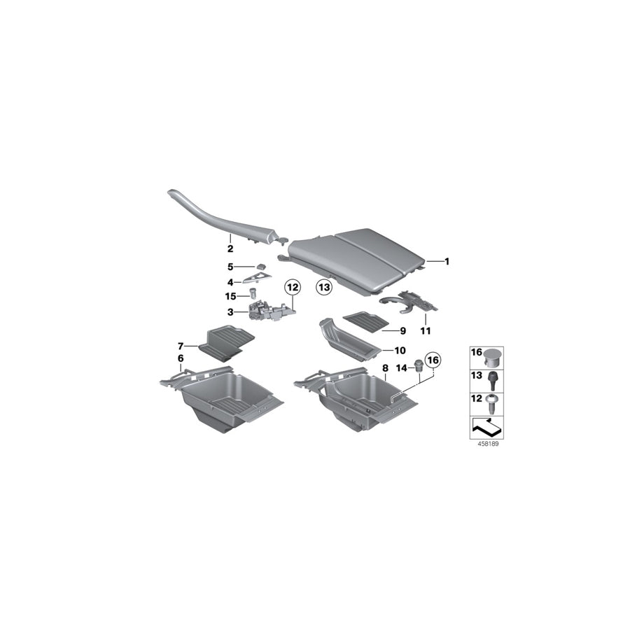 Genuine BMW 51169214811 F10 F11 Rep.Kit F Lock Cylinder (Inc. 535d, 520d ed & 530d) | ML Performance UK