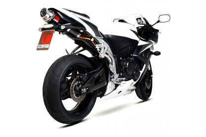 Scorpion HA102CEO Honda CBR600 RR Stealth Slip-On - Carbon Fibre Sleeve | ML Performance UK UK