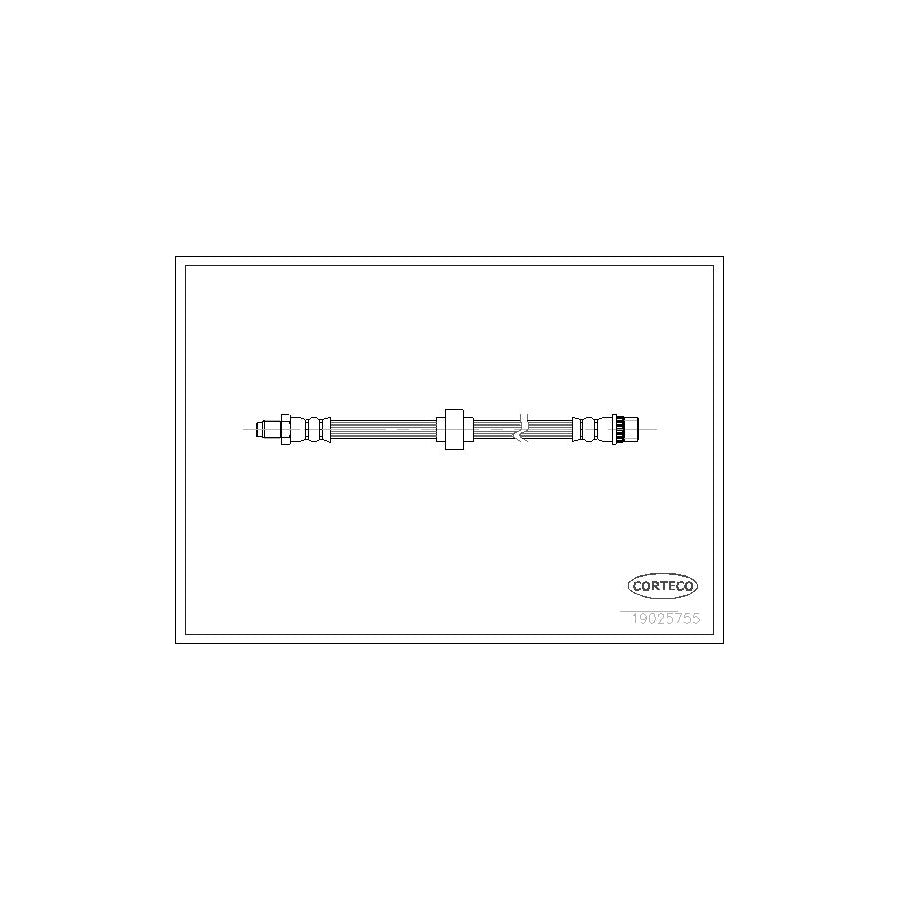 Corteco 19025755 Brake Hose | ML Performance UK