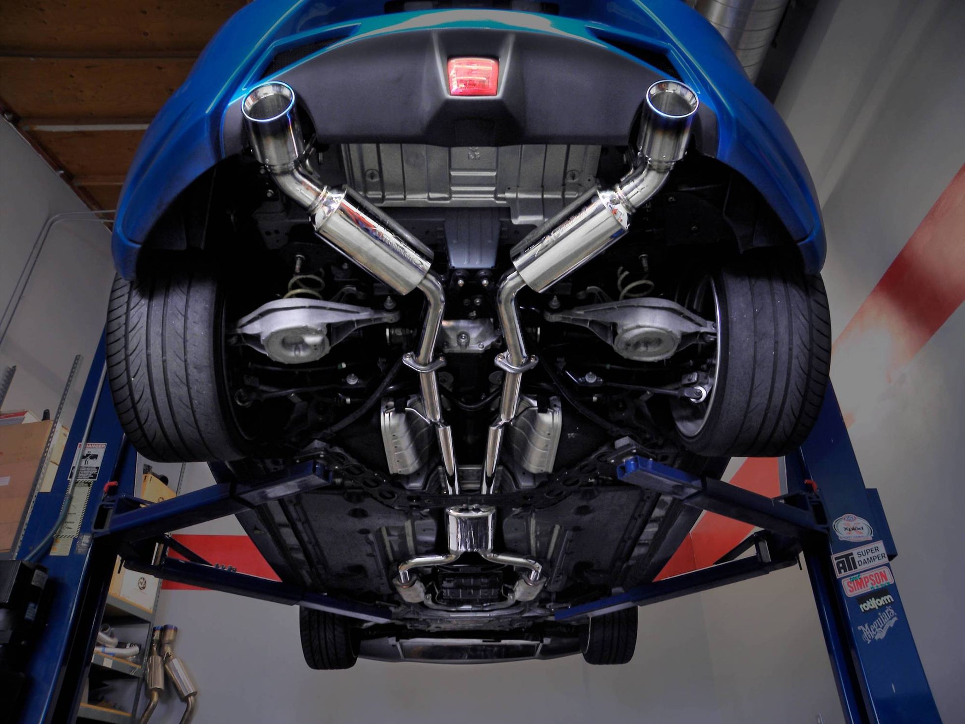 INJEN PERFORMANCE EXHAUST SYSTEM - SES1989TT
