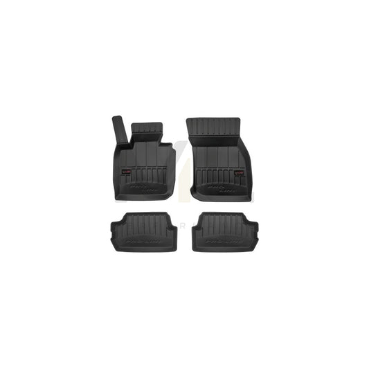 FROGUM 3D408661 Floor mat set for MINI Hatchback (F56) Elastomer, Front and Rear, Quantity: 4, Black | ML Performance Car Parts