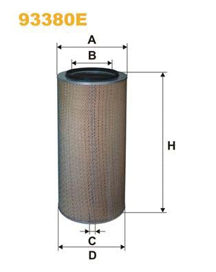 WIX Filters 93380E Air Filter