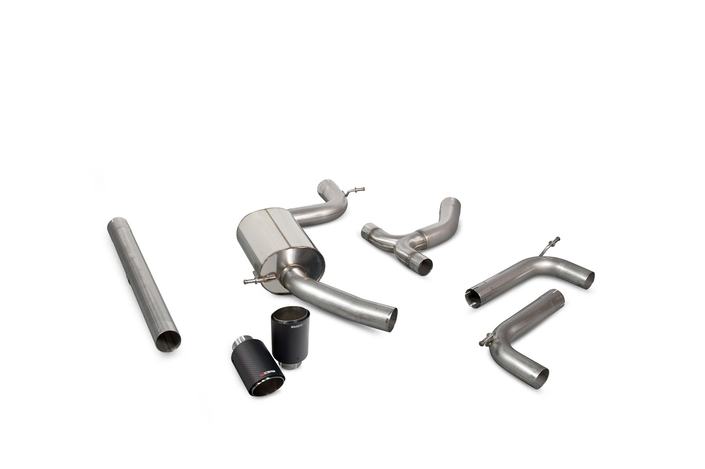Scorpion SVWS056CF VW Golf Mk7.5 Gti Non-Resonated Cat-Back System | ML Performance UK UK