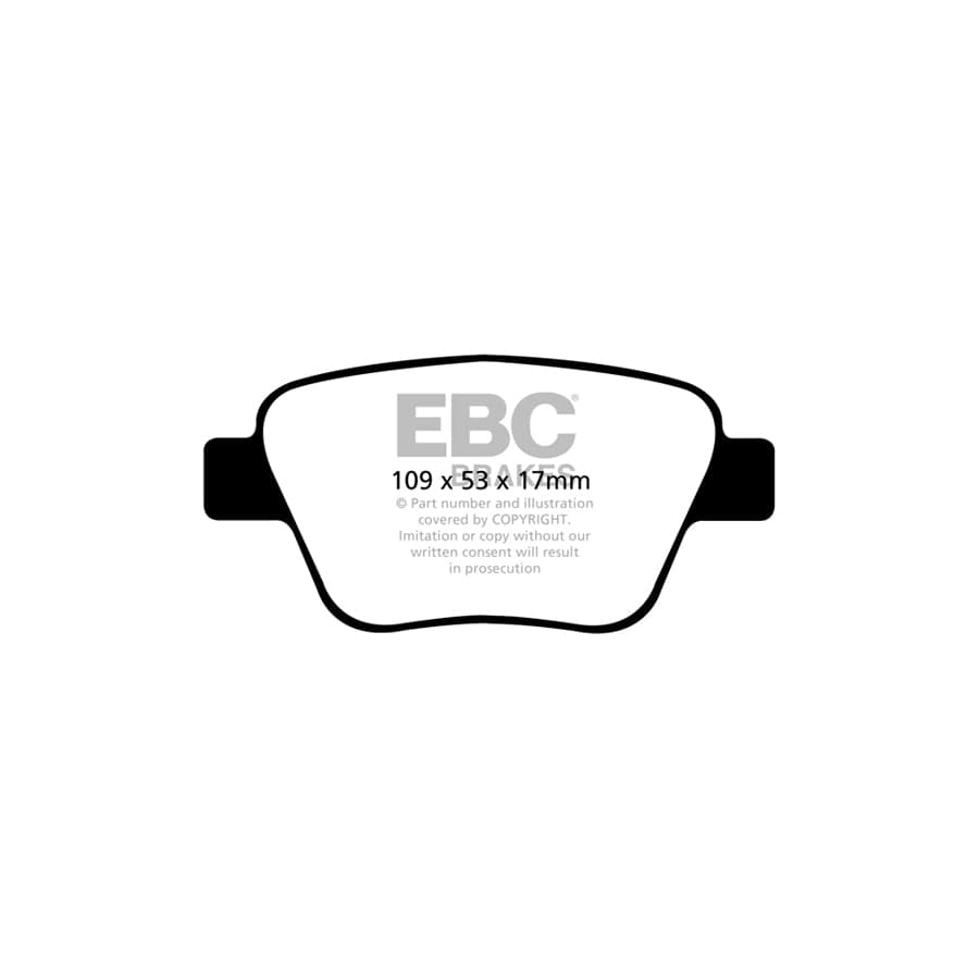 EBC PD40K162 Audi Seat Skoda VW Ultimax Pad & Plain Disc Kit - Bosch Caliper 3 | ML Performance UK Car Parts