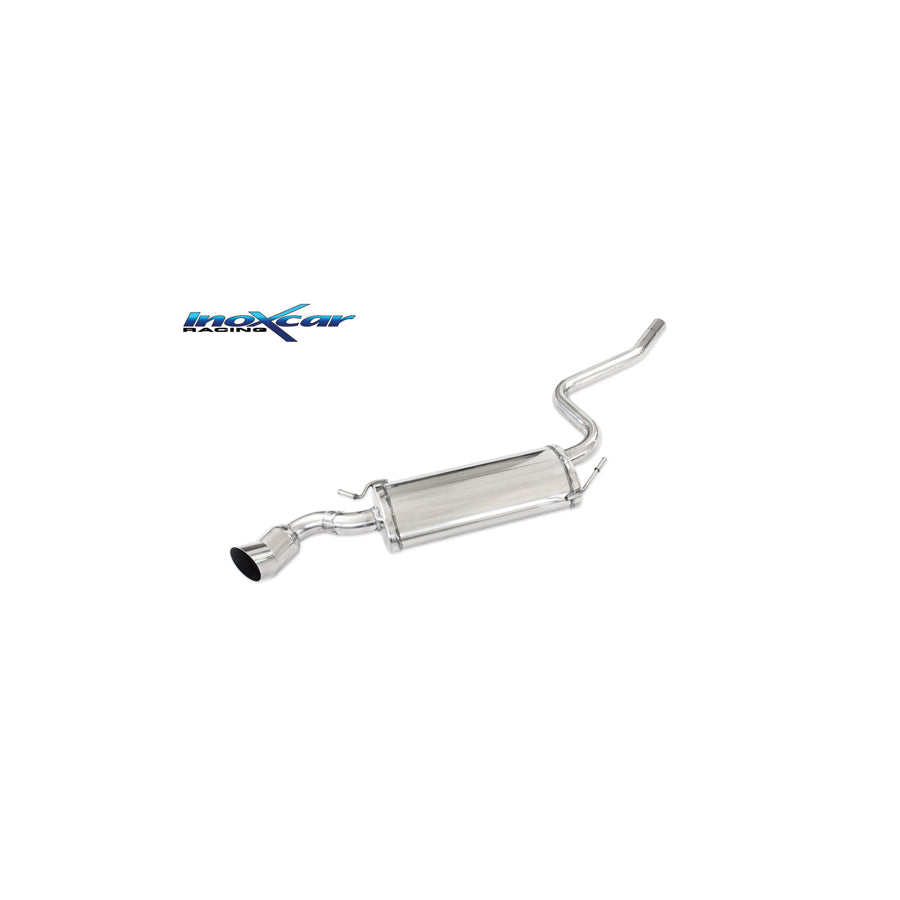 InoXcar FICQ.01.DTM Fiat Cinquecento Stainless Steel Rear Exhaust | ML Performance UK Car Parts
