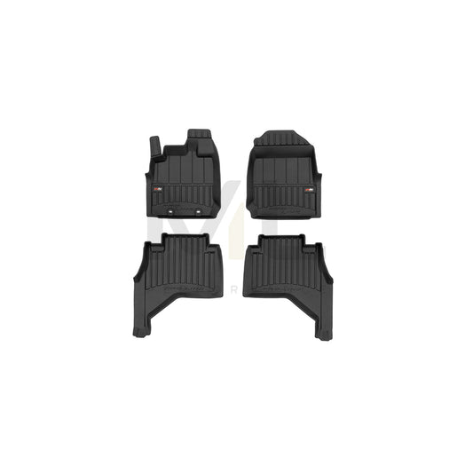 FROGUM Tailored, ProLine 3D427051 Floor mat set for ISUZU D-MAX III Pickup (RG01) Elastomer, Front and Rear, Quantity: 4, Black | ML Performance Car Parts