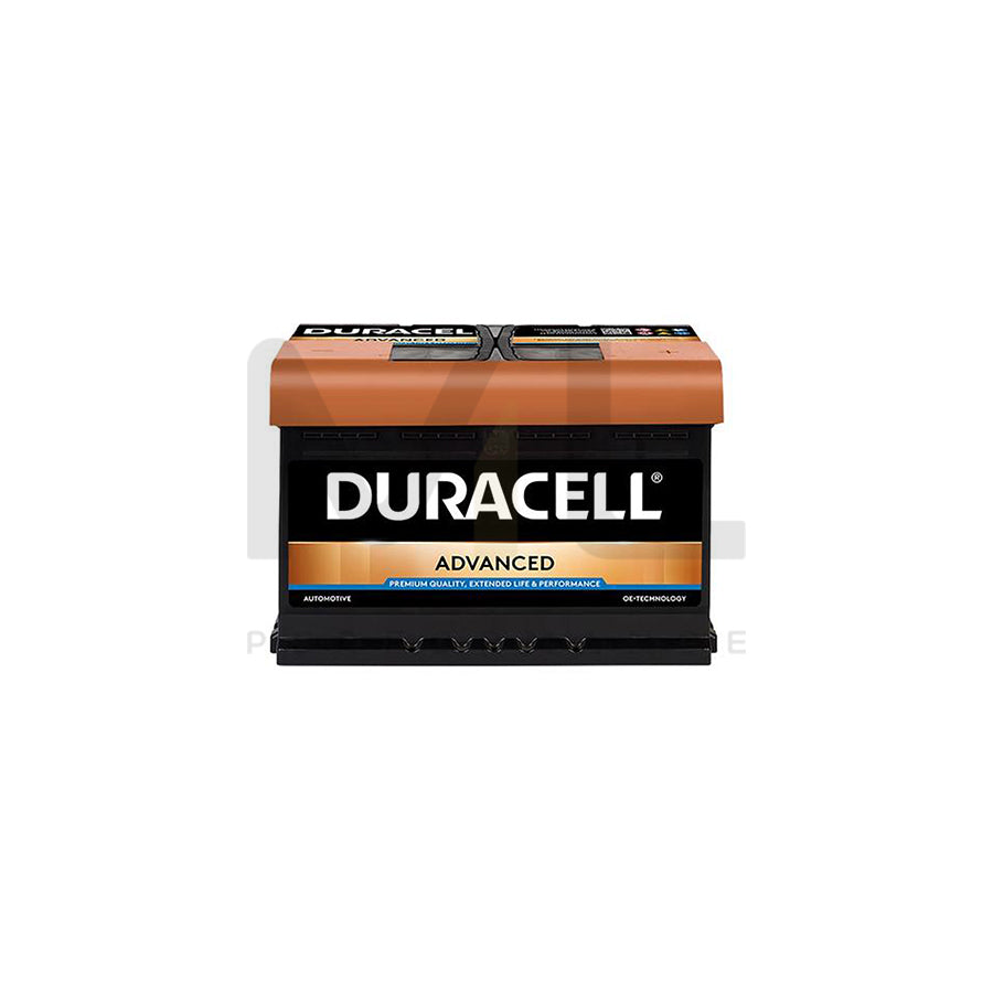 Duracell 096 / DA74 Advanced Car Battery | ML Performance UK Car Parts