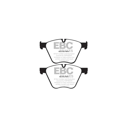 EBC PDKF284 BMW F07 Ultimax Front Brake Pad & Plain Disc Kit - ATE Caliper 2 | ML Performance UK Car Parts